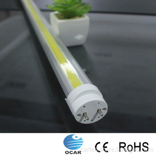 High brightness ul dlc led lighting tube 140lm/w 1200mm cob tube t8